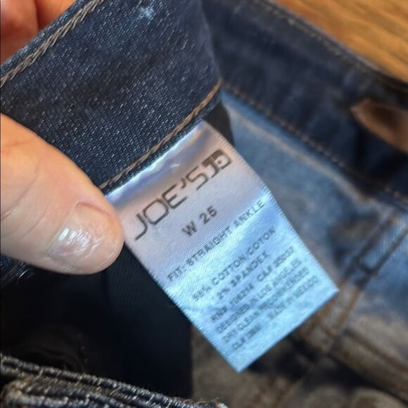 Joe's Dark Blue Denim Jeans - Picture 3 of 10